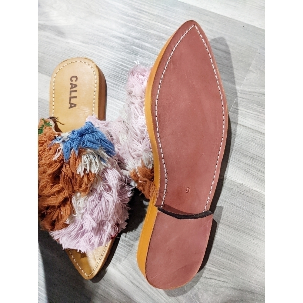 Calla Paris | Moki Open-Toe Babouches (Size 8) - Picture 4 of 8